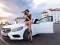 Cluiche Girls and cars puzzle ar líne