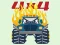 Cluiche Monster Trucks Coloring Pages ar líne