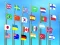 Cluiche Flag Puzzle Jam: Collect Flags ar líne