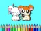 Cluiche Hamster Coloring Book ar líne