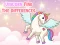 Cluiche Unicorn Find The Differences ar líne