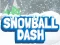 Cluiche Snowball Dash ar líne