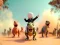 Cluiche Stickman: Dinosaur arena ar líne