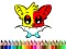 Cluiche Cute Bat Coloring Book ar líne