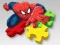 Cluiche Spiderman Puzzle ar líne