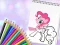 Cluiche Cute Pony Coloring Book ar líne