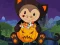 Cluiche Halloween Monkey Jumper ar líne
