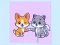 Cluiche Cats and Dogs Puzzle ar líne
