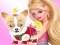 Cluiche Barbie's Dog Dressup ar líne