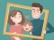 Cluiche Happy Family Puzzle ar líne
