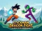 Cluiche Stickman Dragon Fight - Super Stick Warriors ar líne