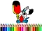 Cluiche Back To School: Mouse Coloring ar líne