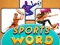 Cluiche Sports Word Puzzle ar líne