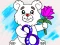 Cluiche March Coloring Book ar líne
