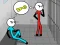 Cluiche Crazy Stickman Escape ar líne