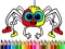 Cluiche Halloween Coloring Time ar líne