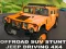 Cluiche Offroad Suv Stunt Jeep Driving 4x4 ar líne
