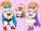 Cluiche Super Hero Family Jigsaw ar líne