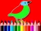 Cluiche Back To School: Birds Coloring Book ar líne