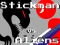 Cluiche Stickman vs Aliens ar líne