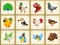 Cluiche Birds Board Puzzles ar líne