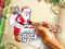 Cluiche Santa Christmas Coloring ar líne