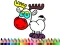 Cluiche Back to School: Deer Coloring Book ar líne
