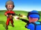 Cluiche Little Commander. Red vs Blue ar líne
