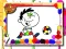 Cluiche Football Coloring Time ar líne