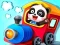 Cluiche Baby Panda Train Driver ar líne