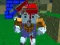 Cluiche Combat 3D Pixel Strike Multiplayer ar líne
