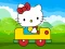 Cluiche Cute Kitty Car Jigsaw ar líne