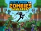 Cluiche Stickman vs Zombies Minecraft ar líne