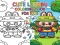 Cluiche Cute Labubu Coloring Book for Kids ar líne