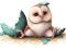 Cluiche Cute Owl Slide ar líne