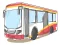 Cluiche Cartoon Bus Slide ar líne