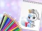 Cluiche Cute Animals Coloring Book ar líne