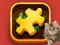 Cluiche Cats Puzzle Time ar líne