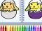 Cluiche Coloring Bunny Book ar líne