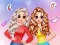Cluiche Besties Makeover Salon ar líne