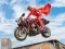 Cluiche Real Motorbike Super Hero Stunt 3D ar líne