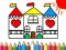 Cluiche Back To School Coloring Book DOLL HOUS ar líne