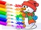 Cluiche Coloring Book ar líne