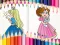 Cluiche Beautiful Princess Coloring Book ar líne