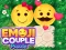 Cluiche Emoji Couple Puzzle ar líne