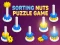 Cluiche Sorting Nuts Puzzle Game ar líne