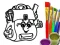 Cluiche Back To School: School Bag Coloring Book ar líne