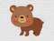 Cluiche Cartoon Bear Puzzle ar líne
