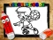 Cluiche Back To School Coloring Book ar líne