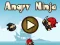 Cluiche Angry Ninja ar líne